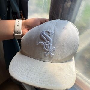 New Era White Sox Embroidered Cap